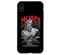 Mosè Religious Christian Moses Statue Graphic Streetwear Custodia per iPhone XS Max