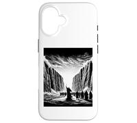 Mosè separa il Mar Rosso con gli Israeliti Custodia per iPhone 16