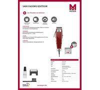 Moser ProfiLine 1400 Fading Edition, bordeaux