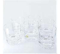 Moser set 6 bicchieri acqua liquore wisky cristallo cecoslovacchia A-0494