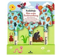 moses. 16142 - Set di 3 Attrezzi da Giardino per Bambini, Paletta da Giardino, V