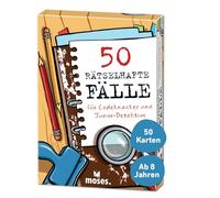 Moses. 30241 50 raetselhafte Casi per codice Schiaccianoci e Junior di Detektive, Kind Occupazione, Gioco