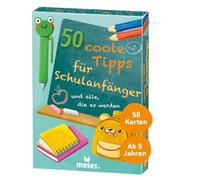 moses. 50 Fantastici Consigli per i Principianti della Scuola (e Tutti Coloro Che vogliono diventarlo), Set di Carte per Un Inizio di Successo a Scuola, Inizio Scuola e per la Scuola, a Partire dai 5