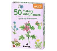 moses 50 Piante Selvatiche commestibili, Colore Bianco, 9900