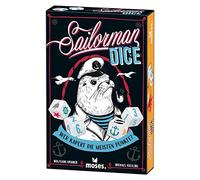 moses 90390 Sailorman, Roll & Write High Seas, Dice Fun for Tough Sailor, Gioco da Tavolo per Bambini dai 10 Anni e 2-4 Giocatori, Multicolore