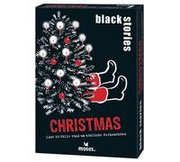 moses. Black Stories Christmas - 50 Puzzle con trappole per Natale mortale, con Varianti di Gioco e punteggi per Ragazzi e Adulti