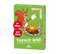 moses. Black Stories junior Animale selvaggio! 50 puzzle avventurosi delle foreste selvatiche - gioco puzzle per bambini intorno agli animali e fenomeni naturali, gioco di pensiero per nati dai 8 anni