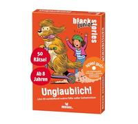 moses. Black Stories Junior Incredibile! - 50 Puzzle Veri, pieni di Segreti, con Variante di Gioco e Punti