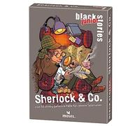 moses. Black Stories Junior Sherlock & Co. - 50 Puzzle con Casi Segreti per Piccoli Detective, Il Gioco di Carte Puzzle Due Varianti di Gioco, Gioco Puzzle per Bambini a Partire dagli 8 Anni