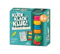 Moses. Click Klack Klug! - Il Gioco di apprendimento Magnetico per la Scuola Materna, Starter Set con Torre Magnetica, Gioco pedagogico, per Bambini dai 5 Anni in su