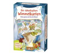moses. Die rätselhaften Wimmelkarten - Schau genau und löse die Rätsel! 6 XXL-Faltpläne & Rätselbuch zum Suchen, Rätseln und Ausmalen, Wimmelspaß für Kinder ab 8 Jahren