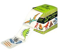 moses. Dino T-Rex Stegosaurus & Co. - 24 tatuaggi temporanei e delicati sulla pelle per bambini, regalo per il compleanno dei bambini