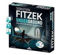 moses- ebastian Sebastian Underground, 3D dell'autore, Gioco di società cooperativo di Marco Teubner, con Atmosfera Thriller Fitzek, Colore Nero, 90179