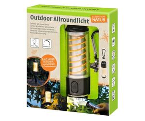moses. Expedition - Lampada da campeggio per bambini, con 2 sorgenti luminose, dimmerabile, a spirale a LED e torcia, per campeggio, tende e altre avventure all'aria aperta