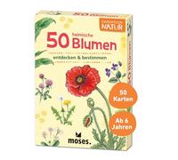Moses Expedition Natur. 50 heimische Blumen: entdecken & bestimmen