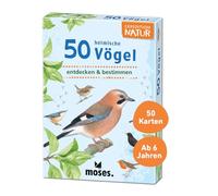 moses Expedition Natur. 50 heimische Vögel: entdecken & bestimmen - NUOVO