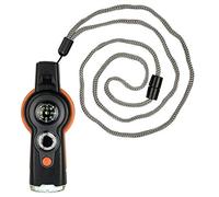 moses Survival-Tool 6-in-1, Strumento di Sopravvivenza Gioventù Unisex, Nero/Arancione, handlich