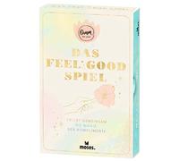 moses. Feel Good 63332 - Gioco di complimenti con Fattore di Benessere, Idea Regalo per Donne e Migliori Amiche, Gioco di Carte per Vibes positivi, a Partire da 8 Anni, Multicolore