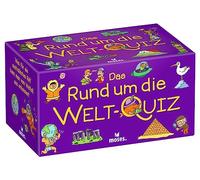 moses. Il Quiz Intorno al Mondo, Quiz per Bambini con 100 emozionanti Domande, Quiz per Viaggi in Tutto Il Mondo per la casa, Gioco per Bambini Intelligenti a Partire dagli 8 Anni e 2-5 Giocatori