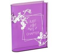 Moses. Just One More Chapter Read & Bloom, vaso decorativo a forma di libro in acrilico, romantico, decorazione per libri e fiori secchi, regalo per amanti dei libri