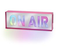 moses. Let's play - Scatola luminosa a LED On Air con luce a specchio e effetto neon, in confezione regalo