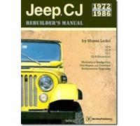 Moses Ludel Jeep CJ Rebuilder's Manual: 1972 to 1986 (Tascabile)