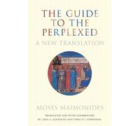 Moses Maimonides The Guide to the Perplexed (Copertina rigida)