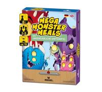 moses. Mega Monster Meals, Gioco di Carte mostruoso per Bambini e Adulti, Divertente Gioco comunitario per Tutta la Famiglia, Gioco da Tavolo per 2-5 Giocatori a Partire dagli 8 Anni in su