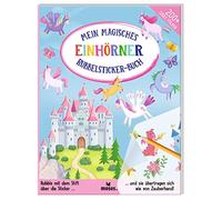 moses. Mein magisches Rubbelsticker-Buch Einhörner, Spannende Fakten für Einhorn-Fans mit DIY-Feeling, über 200 coole Rubbelbilder für Kinder, ... Jahren: Rubble mit dem Stift über die Sticker