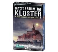 moses. Mistero nel monastero - Un Gioco di Scape, Escape Room Game con Tocco Mistico per Famiglie e Principianti, Materiale da Gioco Riutilizzabile, per 1-4 Giocatori dai 12 Anni in su