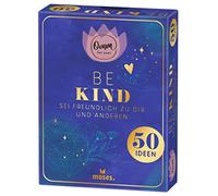 moses. Omm for you Be Kind - 50 Karten mit Ideen - Sei freundlich zu dir und anderen, Zum Nachdenken, Ausprobieren und Erfahren, Impulse, Gedanken und ... Ideen in einer Box mit Goldfolienveredelung