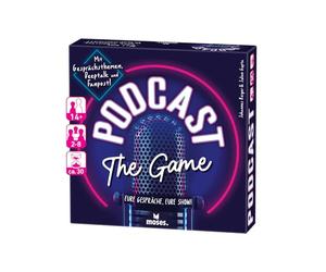 moses. Podcast - The Game, le tue conversazioni, il tuo spettacolo! - Gioco di comunicazione creativo per amici e famiglie, gioco di carte di conversazione con oltre 200 temi, per 2-8 giocatori dai 14