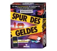 moses. Traccia del denaro - innovativo gioco di crimine con puzzle analogici e digitali, gioco di fuga con storia accattivante per detective, gioco puzzle per ragazzi e adulti giocatori dai 14 anni in