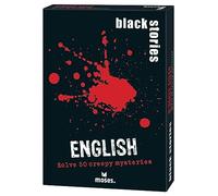Moses Verlag 364 - Set di 50 Carte con indovinelli macabri Black Stories, n° 1 [Lingua Inglese]