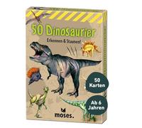 moses. Verlag GmbH 50 Dinosaurier: Erkennen & Staunen!