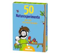 moses. Verlag GmbH-Gioco di Carte 50 esperimenti della Natura: esci e Diventa Un Esploratore, Medio, MOS21079