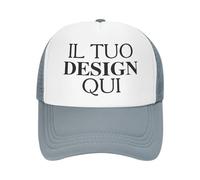 MOSGDBV Berretto Personalizzati per Uomo e Donna, Cappello da Baseball Personalizzabile, Aggiungi Il Tuo Testo/Immagine/Foto, Prezzo all'Ingrosso, Cappello Personalizzato
