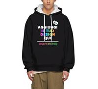 MOSGDBV Felpa con Cappuccio Unisex Personalizzata - Aggiungi Foto, Testo, Nome O Logo E Crea Il Tuo Hoodie O Felpa Personalizzate. Perfetta per Uomo, con Un Tocco Divertente E Unico M