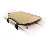 Mosh Kamper - Cuscino in gel per esterni, con moschettone, impermeabile, portatile, in tessuto Oxford (beige/nero)