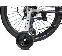 MOSHAY Roll Over Immagine per Zoom in bici ruote di allenamento adatta 16 18 20 22 24 pollici bambini bicicletta variabile (black2)