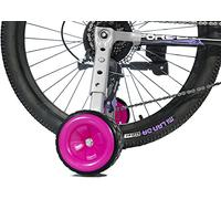 Moshay Rotelle per bicicletta adatte a bici da 40,6, 45,7, 50,8, 55,8, 61 cm per bambini, passa sopra l'immagine per ingrandirla (rosa)