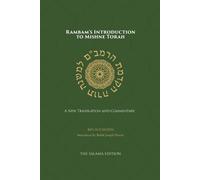 Moshe Ben Maimon Rambam's Introduction to Mishne Torah (Tascabile)