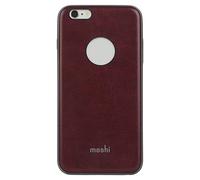 Moshi, Cover per iPhone 6 Plus/6S Plus ultrasottile iGLAZE NAPA BURGUNDY, Rosso