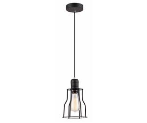 MOSHI LAMPADA A SOSPENSIONE NERA 1X E27/60W IP20 STOP MDM-2274/1