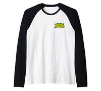 Moshi Monsters Logo Testo Classico Maglia con Maniche Raglan