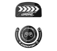 MOSHOU Pattini per mouse in vetro compatibili con mouse da gioco wireless Logitech G Pro X Superlight, bordi curvi arrotondati, piedini di ricambio impeccabili, suola super veloce liscia e resistente