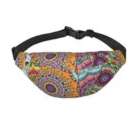 Mosiac Mandalas a tracolla per donna Uomo alla moda per escursionismo Corsa viaggi