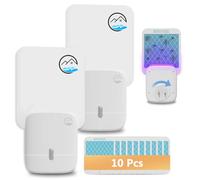 Mosiller Trappola per insetti volanti, trappola per moscerini da interni, trappola per moscerini, protezione totale 400 mq, adatta per moscerini, tarme e zanzare, e può essere utilizzata in ogni