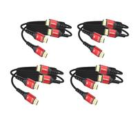 MOSIMLI Cavo HDMI 2.1 compatto da 8 K, 0,9 m, 48 Gbps, per compatto, in alluminio rosso, supporta 4K a 120 Hz, 8K a 60 Hz, HDR10+, eARC, per TV, monitor, laptop, switch HDMI, splitter HDMI