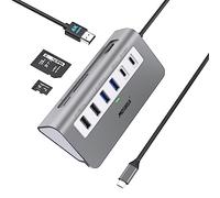 Mosirui Hub USB C 9 en 1 Adattatore con 4K HDMI Custodia in Multiporta Adattatore 2* USB 3.0 e USB C 5Gbps,PD 100W,SD/TF,compatibile con iPhone 15 Pro/Max MacBook iPad Pro iMac More Type C